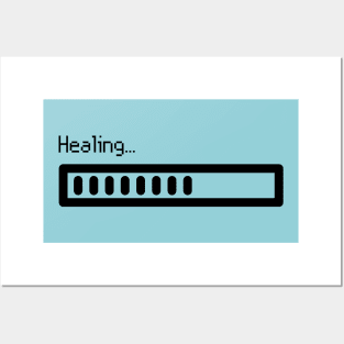 Healing in Progress Posters and Art